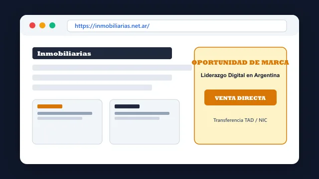 Modelo de aplicación comercial y proyectos digitales para inmobiliarias.net.ar